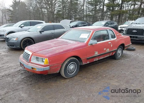 1985 Ford Thunderbird from USA, damaged, VIN 1FABP4634FH126598